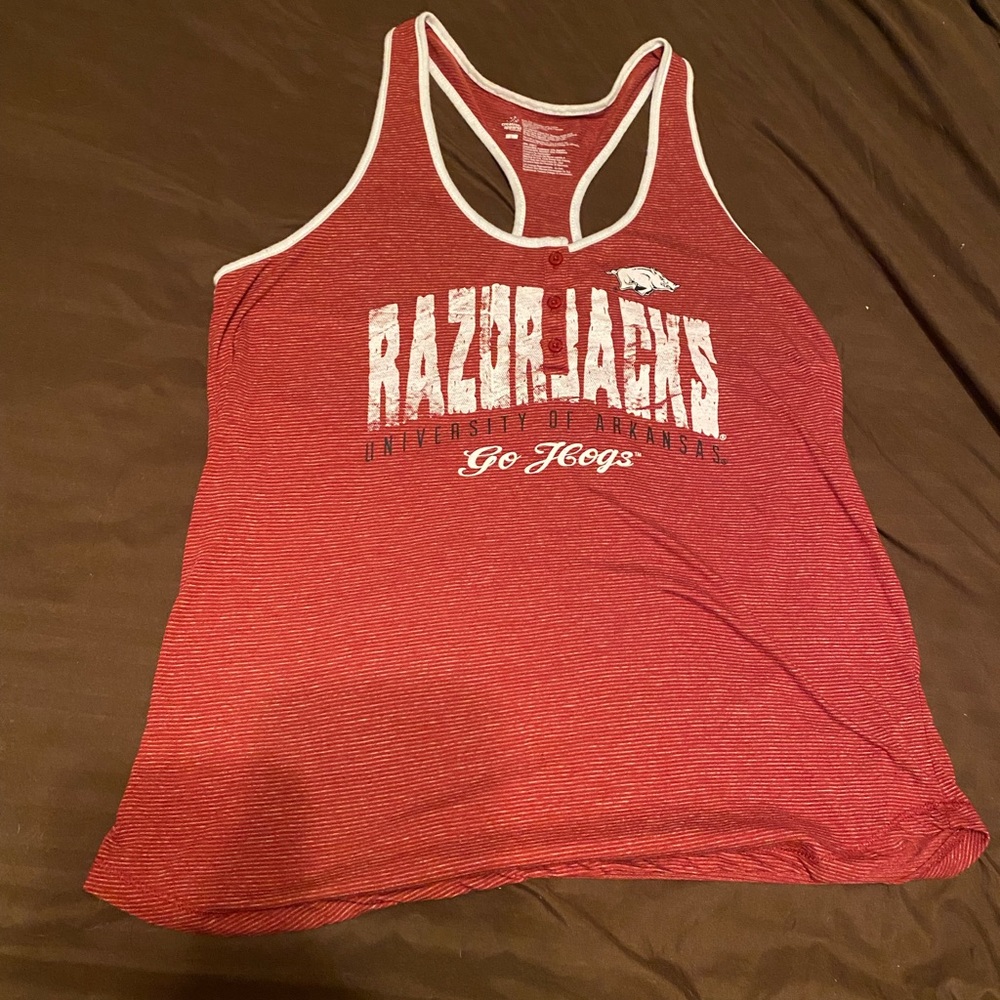 Arkansas Razorback Tank Top